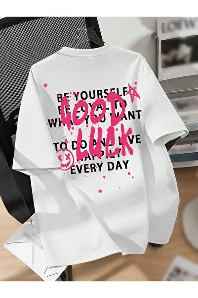 EFFRENATU Custom Printed Oversize Cotton Crew Neck T-Shirt Tshirt