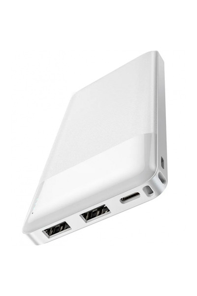 hoco. Baterie Externa HOCO J72, 10000mAh, 10W, 2 x USB-A, Alba