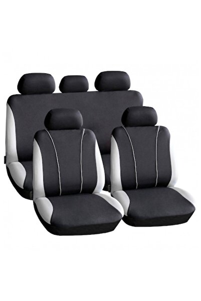 OEM Huse universale pentru scaune auto, Poliester, Negru-Gri