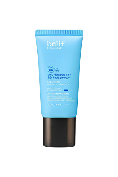 BELIF Super Drops Hydrating Sun Serum SPF 50+ Crema de fata 50 ml