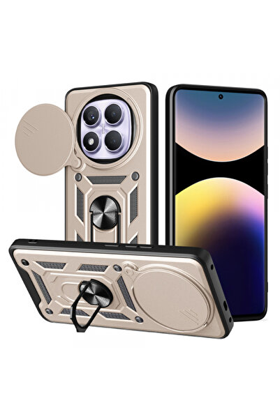 Stef's Cat Case for Xiaomi Redmi Note 14 Pro 4G, Stef's Cat, CamShield, Gold