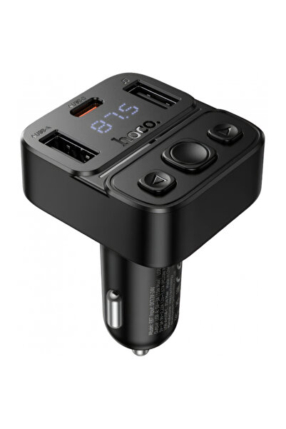 hoco. Modulator FM Bluetooth HOCO E87, 2 x USB-A - 1 x USB-C