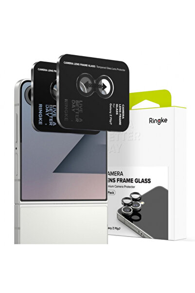 Ringke Rear Camera Protection Film for Samsung Galaxy Z Flip7 F766, Tempered ...