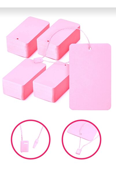 Copyder Ροζ 1000 τεμάχια. Ετικέτες προϊόντων με κορδόνι, ετικέτες από χαρτόνι...