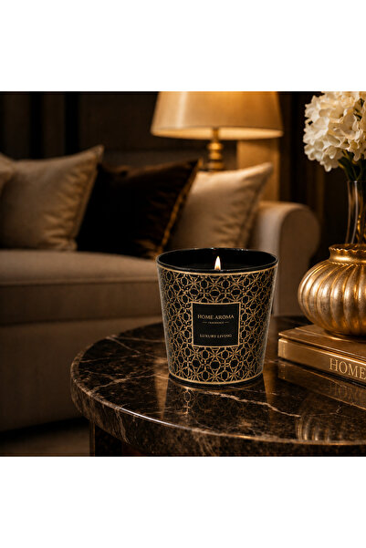 sahal aloula Luxury Scented Candle - Strong Fragrance Diffusion and Long-Last...