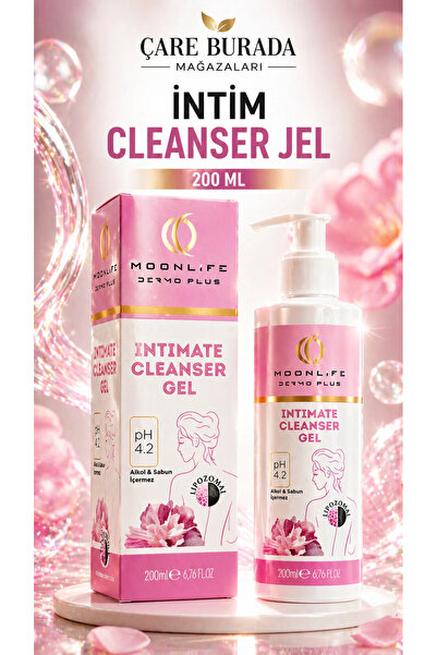 Çare Burada Moonlife - İntim Temizlik Jeli 200 Ml (pH 4.2)