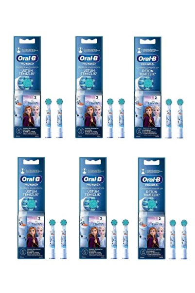 Oral-B Pro Kids Frozen Şarjlı Diş Fırçası Yedek Başlığı – 2’li Paket 6 Adet