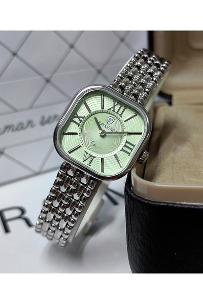 Raymond Special Color Dial Steel Women Wrist Watch