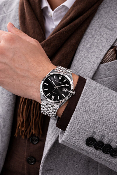Ferrucci Ferucci̇ Men's Wristwatch New Season Stainless Steel Waterproof with...
