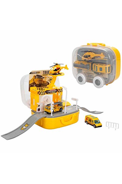 Maxx Wheels Set de joaca cu vehicule, Maxx Wheels, Car Park, Truck Engineer
