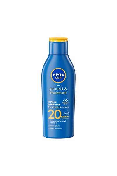 Nivea Sun Nivea SPF20 Προστατευτική & Ενυδατική Λοσιόν 200ml