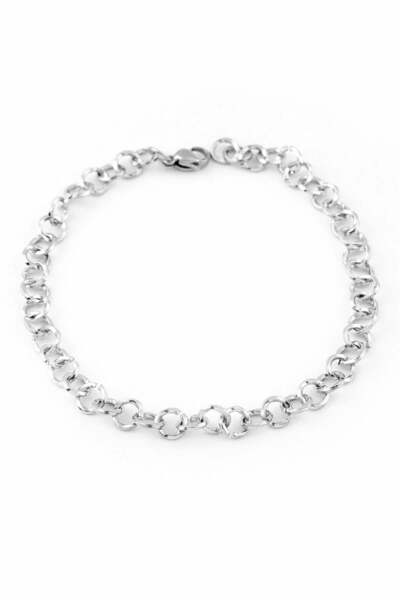 Bozhi Bracelet Stainless Steel 19cm Business Woman Style Men's Bracelet