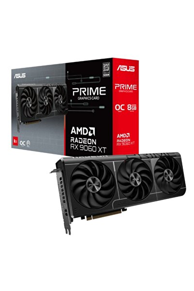 Epilons ASUS RADEON PRIME-RX9060XT-O8G 8GB GDDDR6 128BIT 1XHDMI 2XDP EKRAN KARTI
