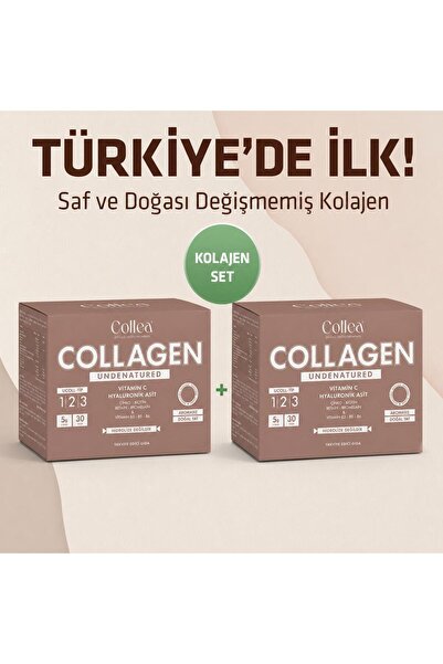 Collea Undenatured Toz Sase Kolajen 2'li Set