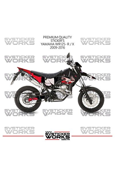 ARONA Yamaha WR125R-X Kaplama Sticker Anime Girl Design Motor Kaplama Modeli ...