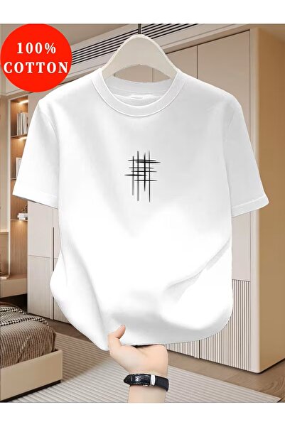 Lider Leather Μπλουζάκι με στάμπα. Κοντομάνικο μπλουζάκι για καλοκαίρι και άν...