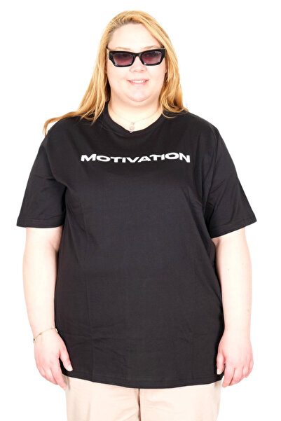 ModeXL Γυναικείο μπλουζάκι Mode XL Real Big Size με γιακά με κορδόνια Wanted ...
