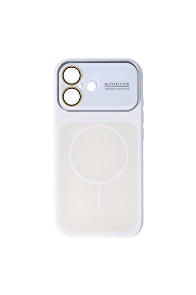SEP Husa Silicon Magsafe Camera Shield Apple iPhone 16 Alb