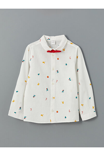 LC Waikiki Printed Long Sleeve Boys' Shirt