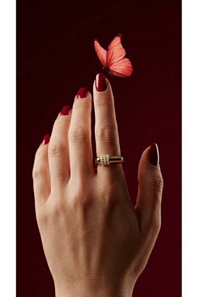 ZERA STEEL JEWELRY Xuping Kare Yüzük