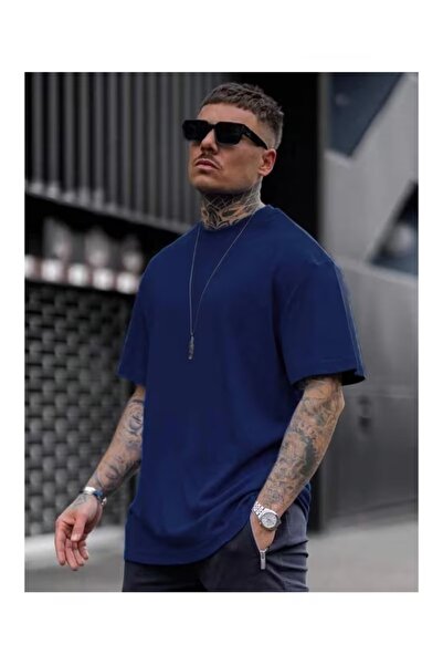 ZİYMO Men's Plain Oversize T-Shirt