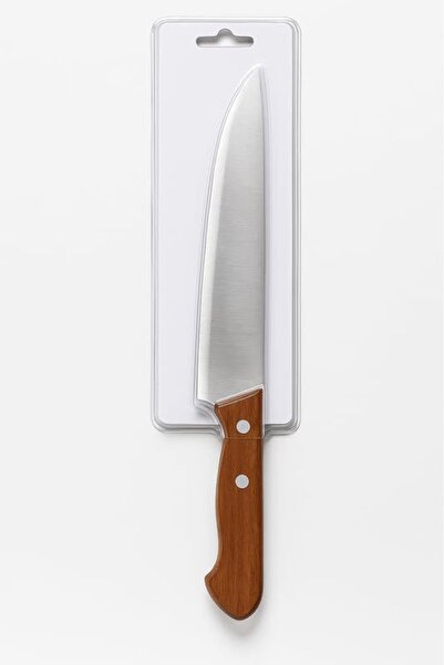 fitto Stainless Steel Kitchen Knife with Wooden Handle, Sharp Cooking Knife w...