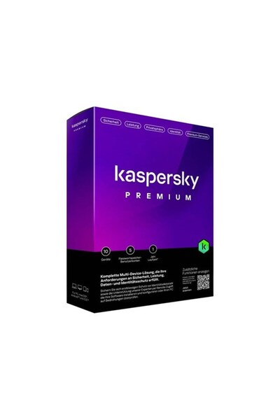 KASPERSKY Premium Trk 1 yıl 10 kullanıcı Antivirüs Programı (Total Security)