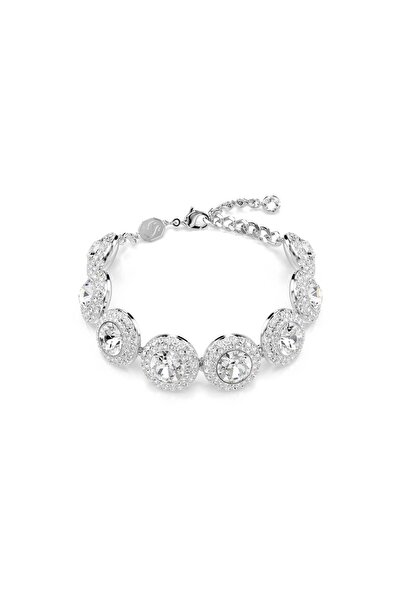 Swarovski Una Angelic Bileklik Beyaz Rodyum Kaplama