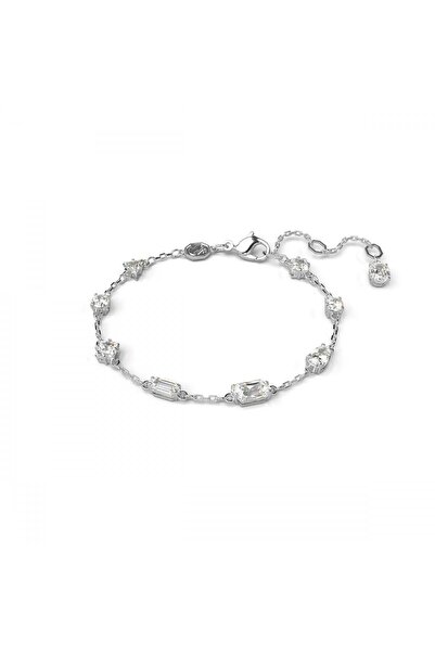Swarovski Mesmera Bileklik Mixed Cut Scattered Design Beyaz Rodyum Kaplama