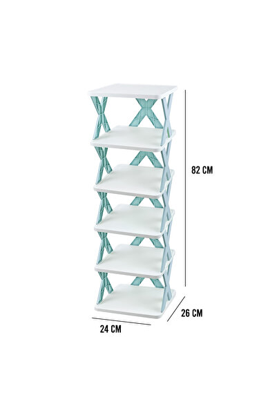 Naimeed Company Dulap de pantofi modular, Naimeed D5311, modern, ABS, albastru