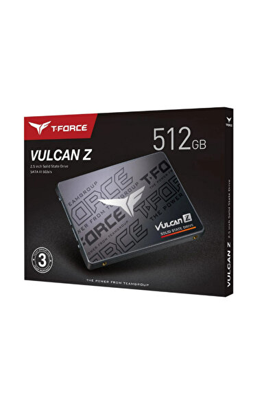 TEAM SSD Vulcan Z T253TZ512G0C101, 512 GB (540/470 MB/s), 2,5" SATA3