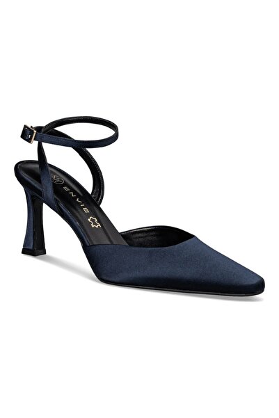 Envie Shoes Γυναικεία Παπούτσια Γόβες SLINGBACK PUMPS E02-22233-38 Μπλέ Σατέν