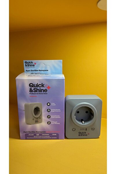 Quick&Shine Akım Koruyucu Priz