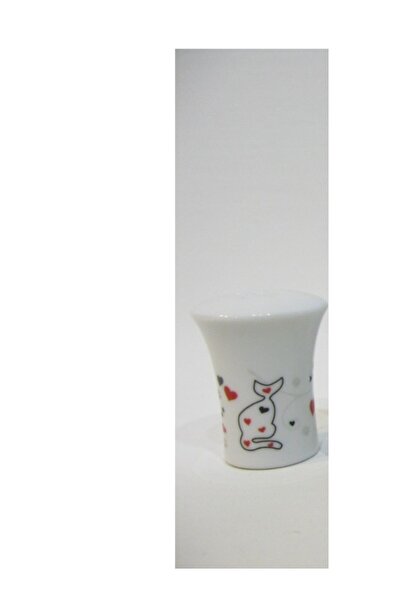 Cats By Luyano طقم وعاء ملح وفلفل بتصميم Love Cats (حب القطط)