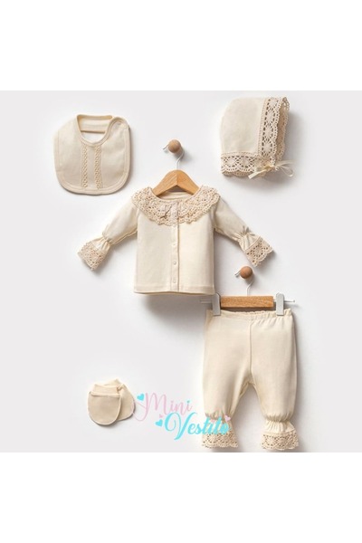 MiniVestito Juliet Lace 100% Cotton Combed Cotton Set of 5