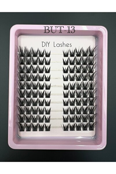 ruby face DIY LASHES - BUT13 HAZIR DEMET TEKLİ TEMU KİRPİK