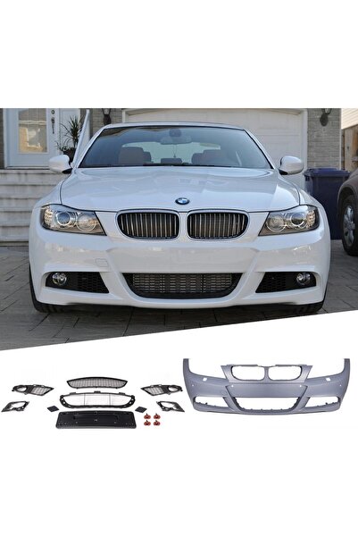 X POWER TUNİNG bmw e90 lci 2009.2012 uyumlu plastik tayvan m sport ön tampon
