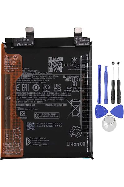 indirimplus Xiaomi Mi 12T PRO Batarya+Montaj Seti-BM5J
