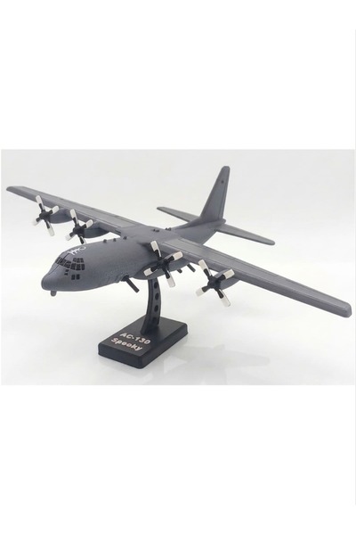 SARIBAŞ TEKNOLOJİ 1:150 Ölçek AC-130 Spooky Gunship Ağır Silahlı Saldırı Uçağ...