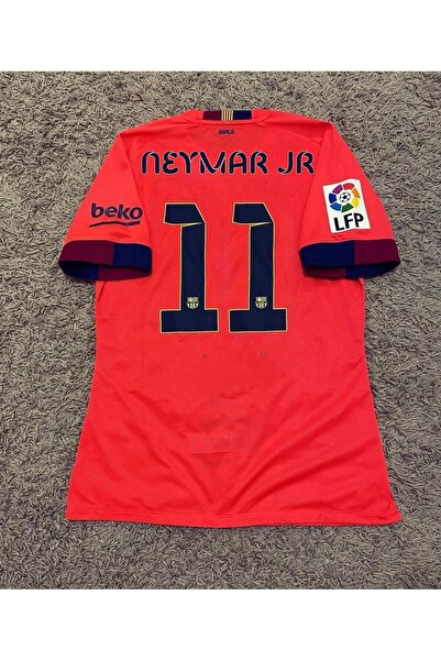 BREATHLESS Barcelona 2014-15 Neymar Jr. Nostalji Deplasman Forması (turuncu)