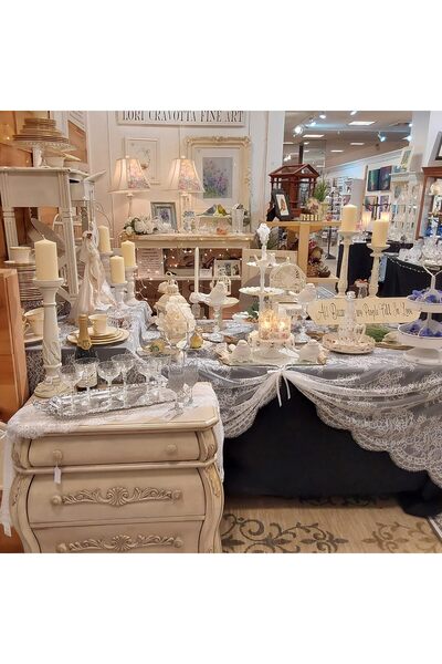 Generic White Lace Tablecloth, Elegant Classic Lace Tablecloth with Rectangul...