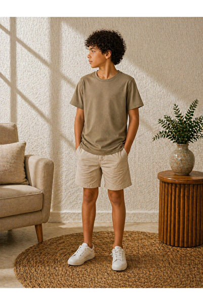 cc collection Παιδικό μπλουζάκι Basic, μονόχρωμο, χωρίς στάμπα, κοντομάνικο, ...