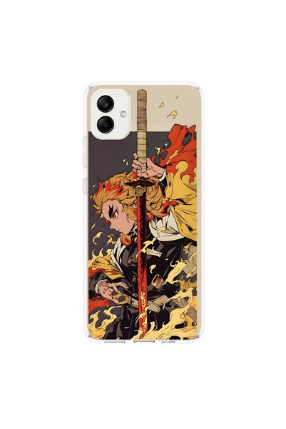 PPKin Samsung Galaxy A05 Compatible Anime 4/3 Design Transparent Case