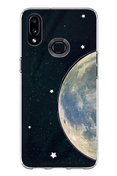 TechTree Samsung Galaxy A10S Uyumlu Minimalist Galaksi Yıldızlı Gece Baskılı ...