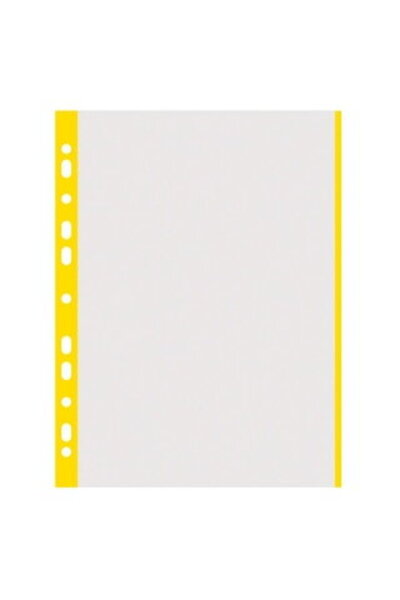 donau Folie protectie transparenta, cu margine color, 40 microni, 100 folii/s...
