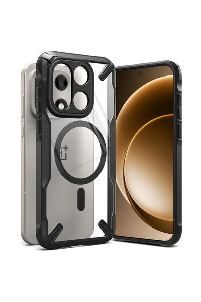 Ringke FUSION X MAGNETIC MAGSAFE ONEPLUS 15 NEGRU