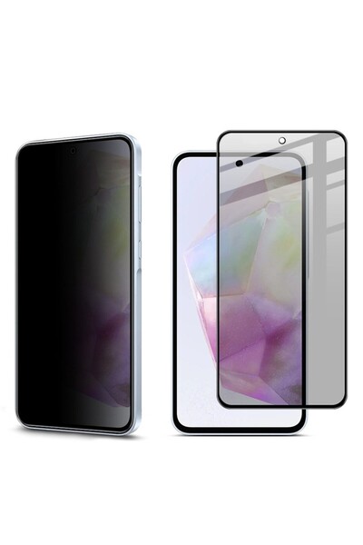 İmak Samsung Galaxy A56 5G Privacy Full Tempered Glass Black