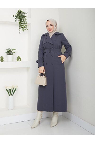 moda asmila KRUVAZE SU GEÇİRMEZ TRENÇKOT