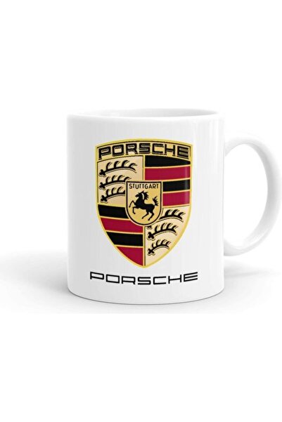 Porsche Ceramic Mug 330ml White