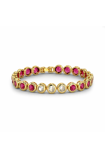 PerleJewelry Zyra Red Gold Bileklik